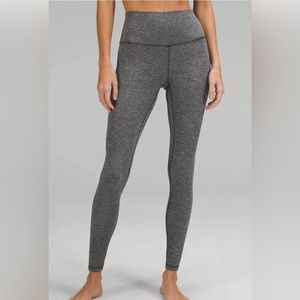 Lululemon Low Rise Striped Leggings 28in